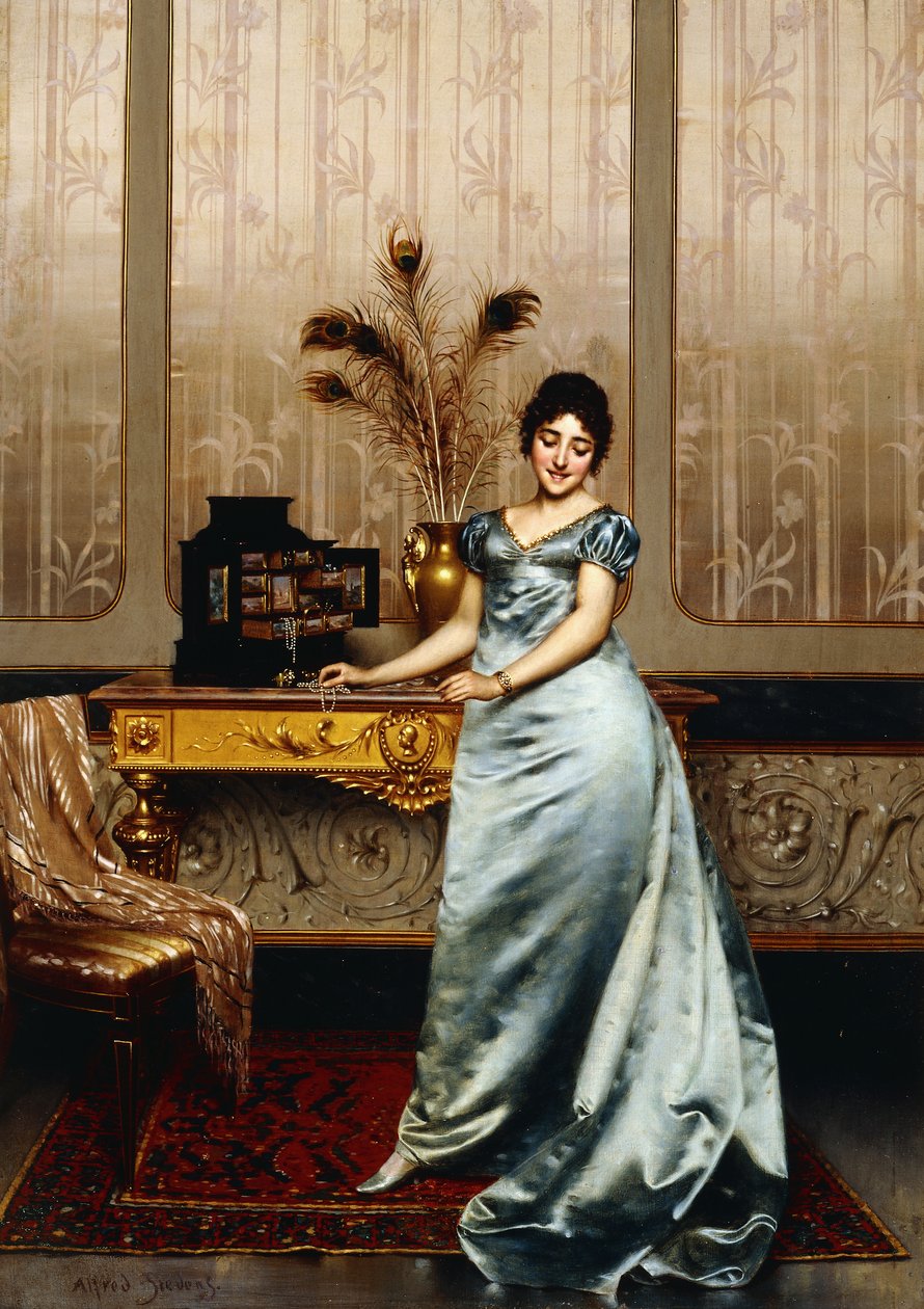 Skrzynia z biżuterią; Pudełko na biżuterię, autorstwa Joseph Frederick Charles Soulacroix
