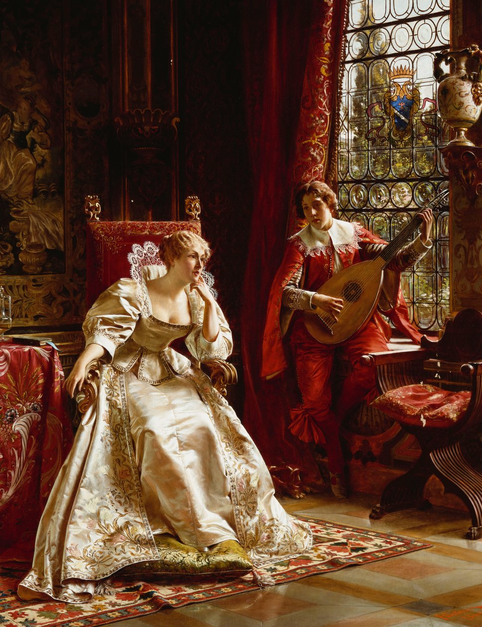 Serenada autorstwa Joseph Frederick Charles Soulacroix