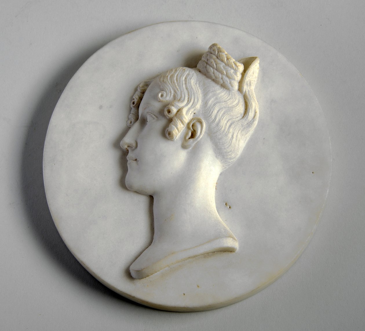 Medalion Portret pani Mary Brooke autorstwa Joseph Gott