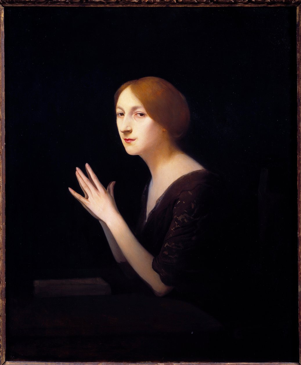 Portret Marguerite Moreno (1871-1948) aktorki francuskiej komedii Obraz Josepha Granie (1861-1915) 1899 Nd. 0,56x0,46 m Paryż, Musee d