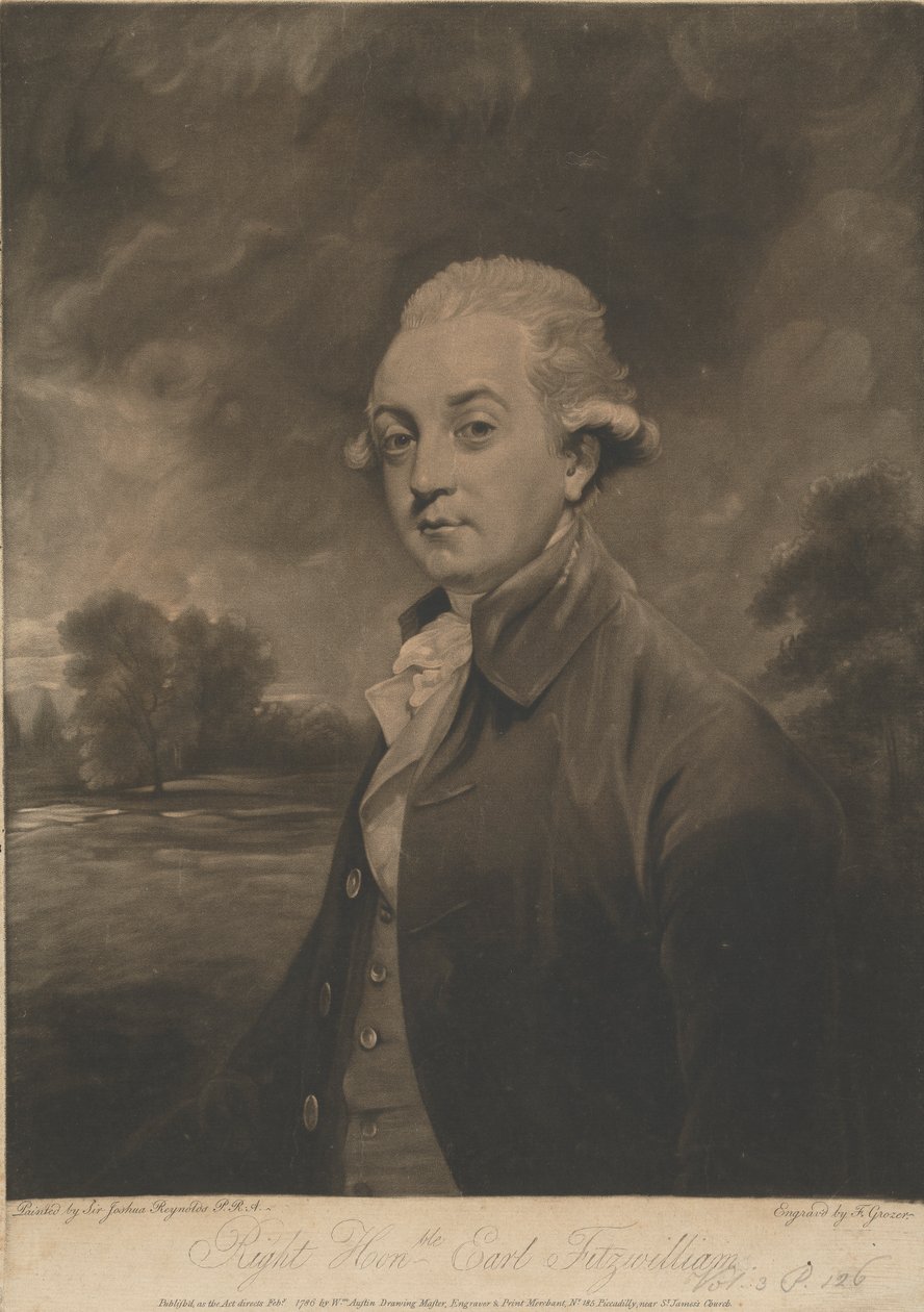 William Wenworth-Fitzwilliam, 4.hrabia Fitzwilliam autorstwa Joseph Grozer