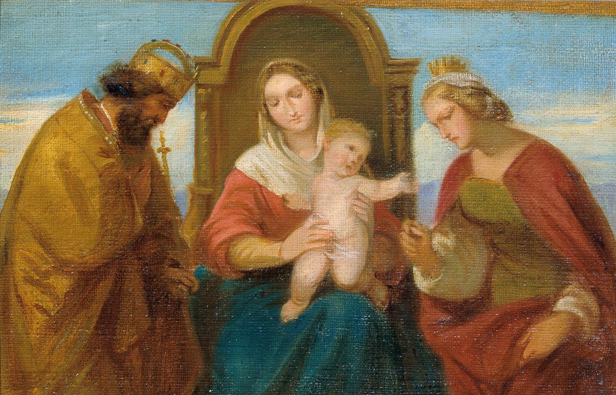 Święta rozmowa autorstwa Joseph Hasslwander