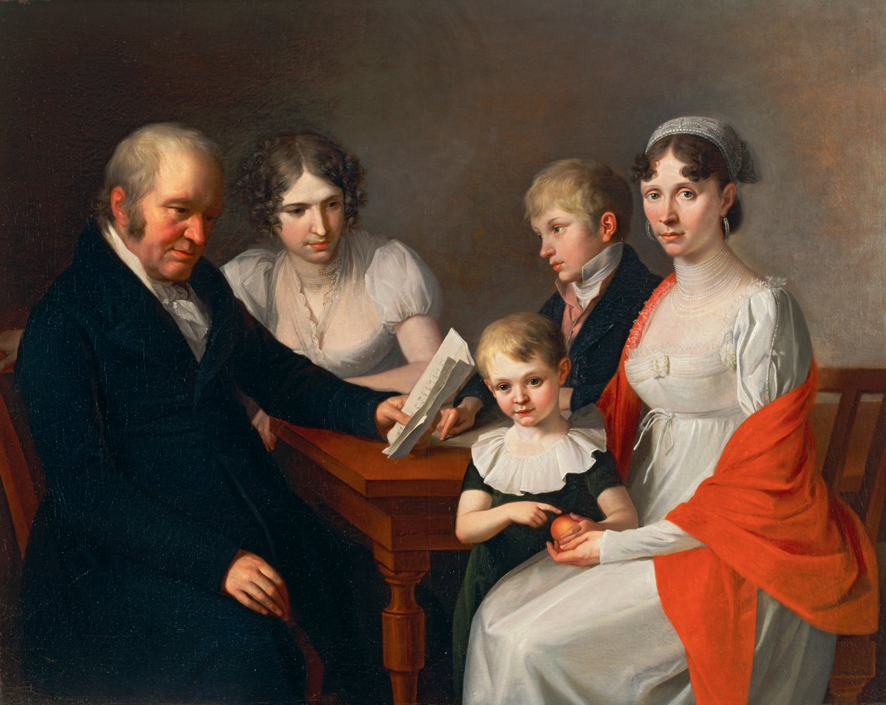 Rodzina Scheichenpflueg autorstwa Joseph Hauber