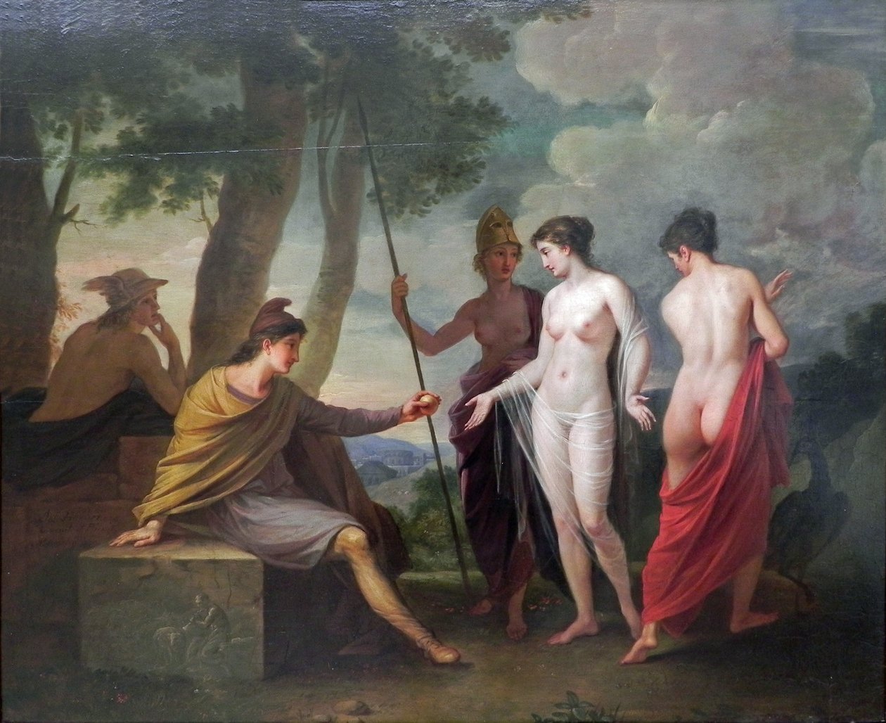 niemiecki: Das Urteil des Paris Sąd nad Paryżem autorstwa Joseph Hauber