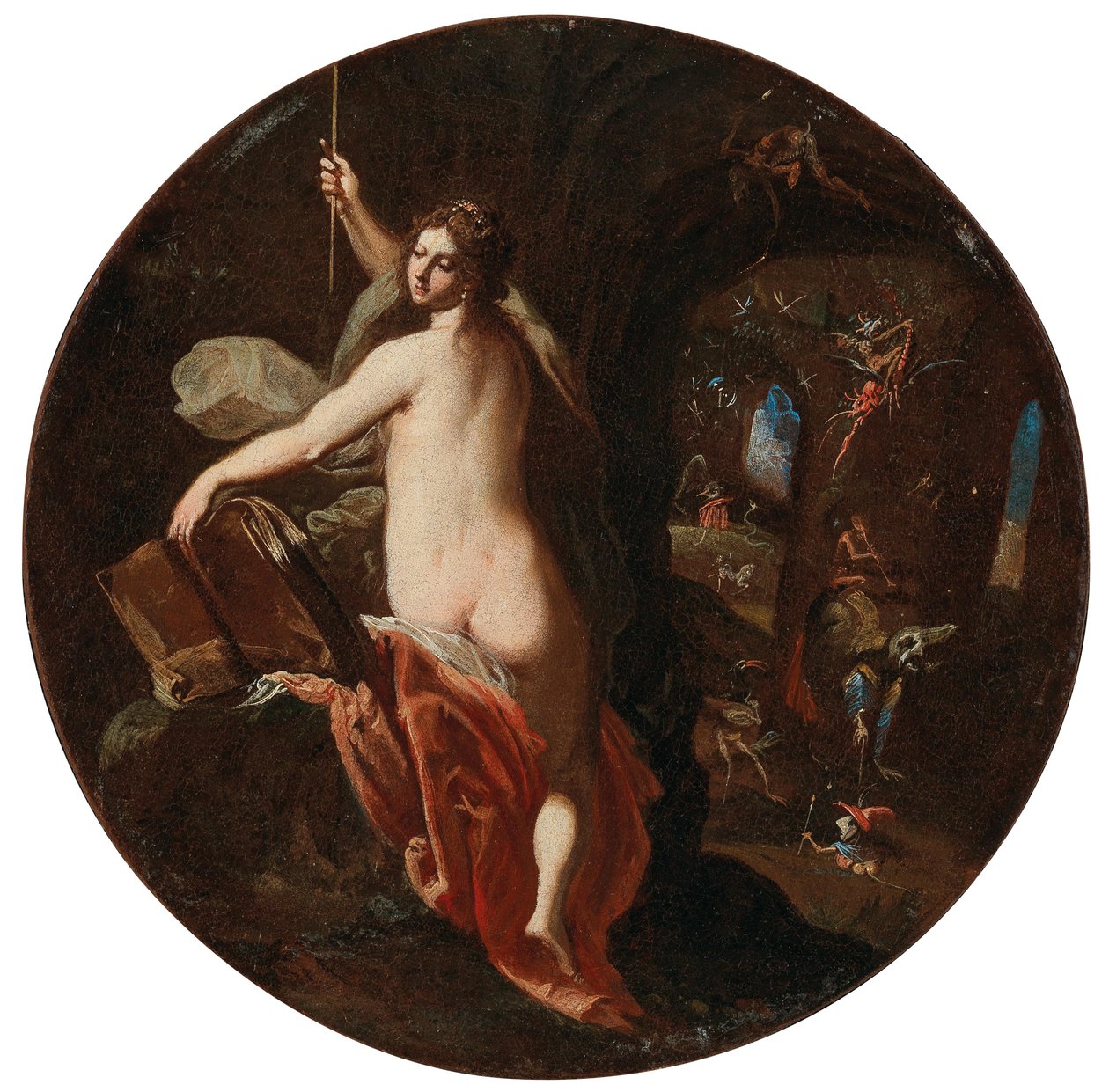 Scena czarownicy. autorstwa Joseph Heintz the Younger