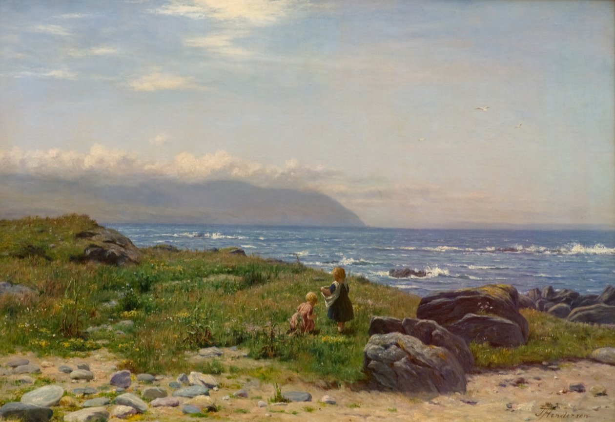 Zbieranie dzikich kwiatów autorstwa Joseph Henderson