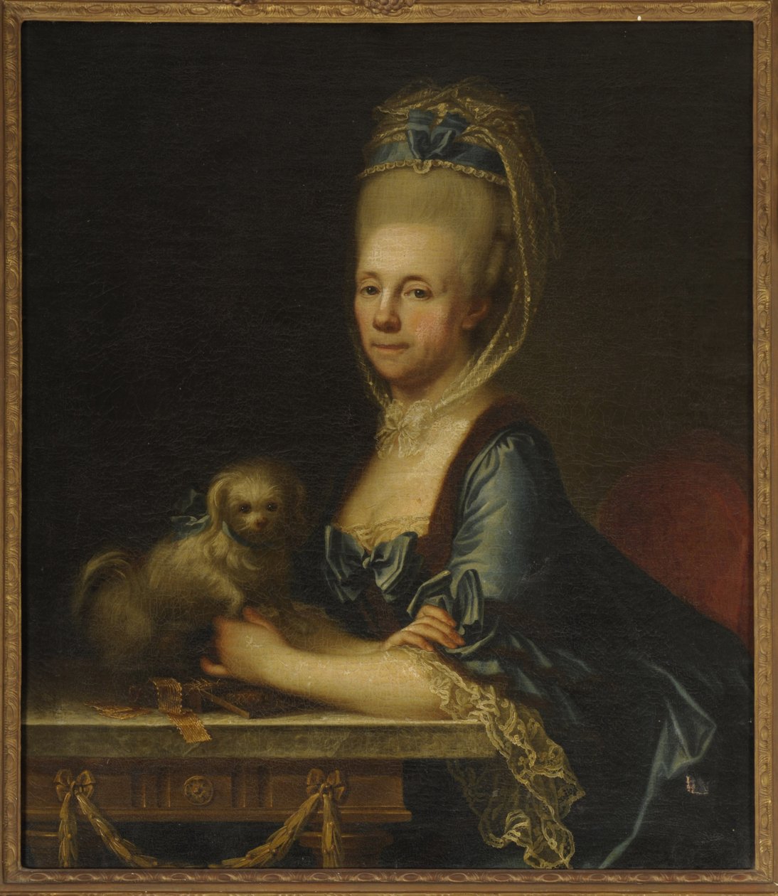 Josef Hickel - Rafaela Salm-Reifferscheidt, roz. Rogendorf autorstwa Joseph Hickel