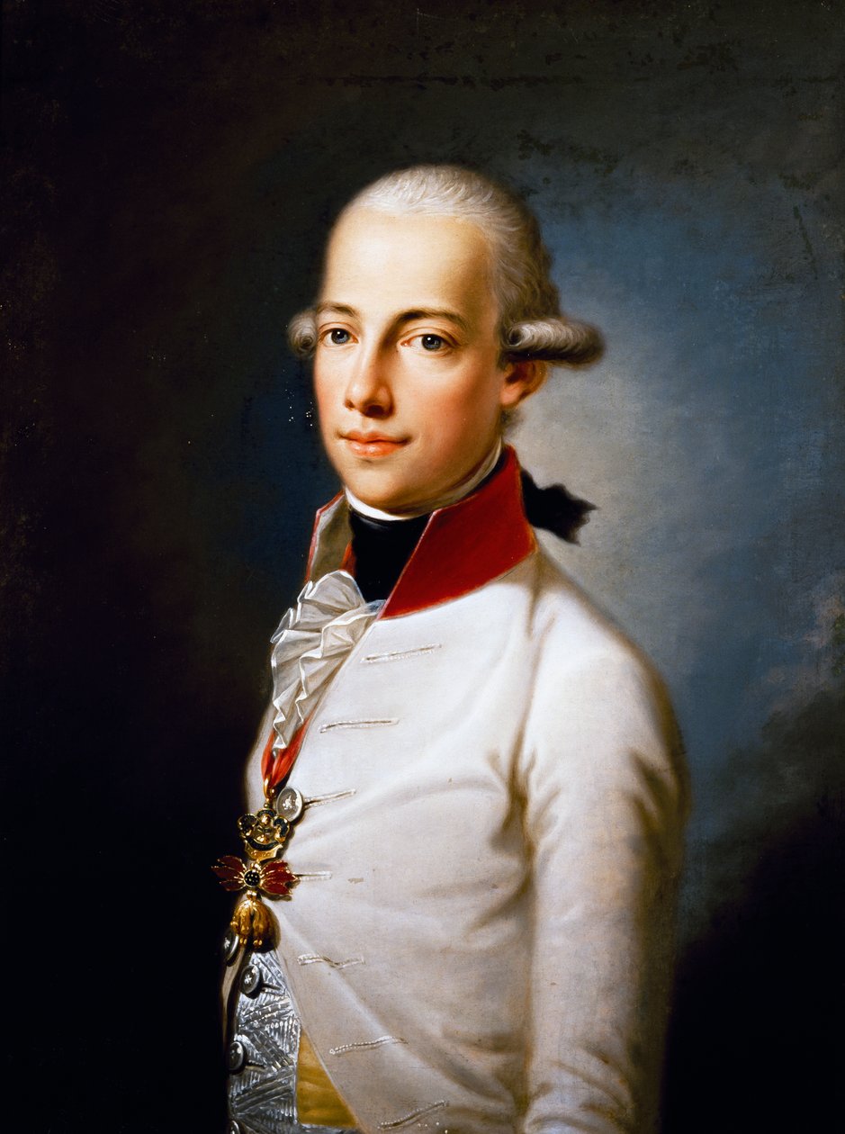 Joseph Itävallan muotokuva (Firenzepuola autorstwa Joseph Hickel