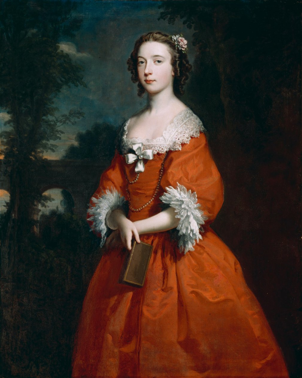 Panna Hamilton autorstwa Joseph Highmore