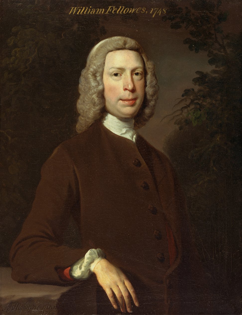 William Fellowes autorstwa Joseph Highmore