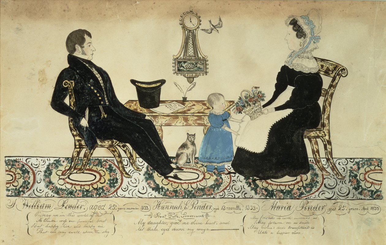 Rodzina William Pender autorstwa Joseph Hilliard Davis