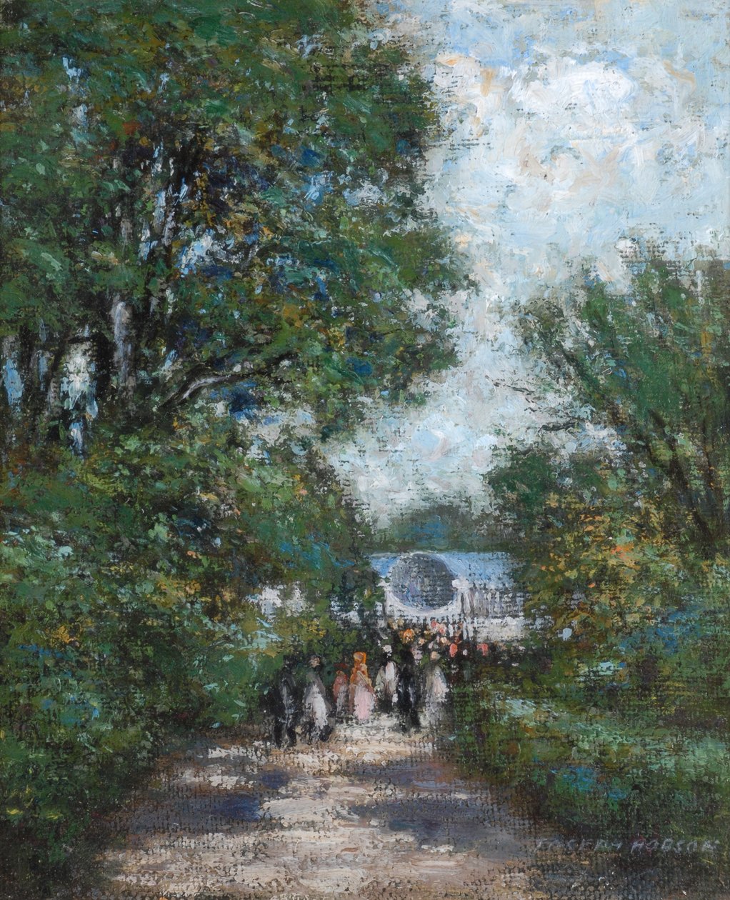 Lister Park, wystawa, czerwiec, 1904 autorstwa Joseph Hobson