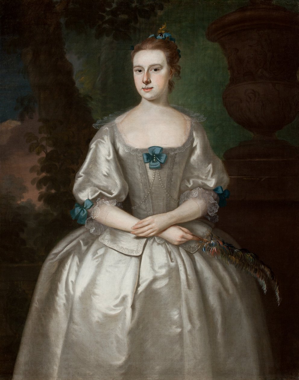 Hannah Babcock Bours autorstwa Joseph Jonathan Blackburn