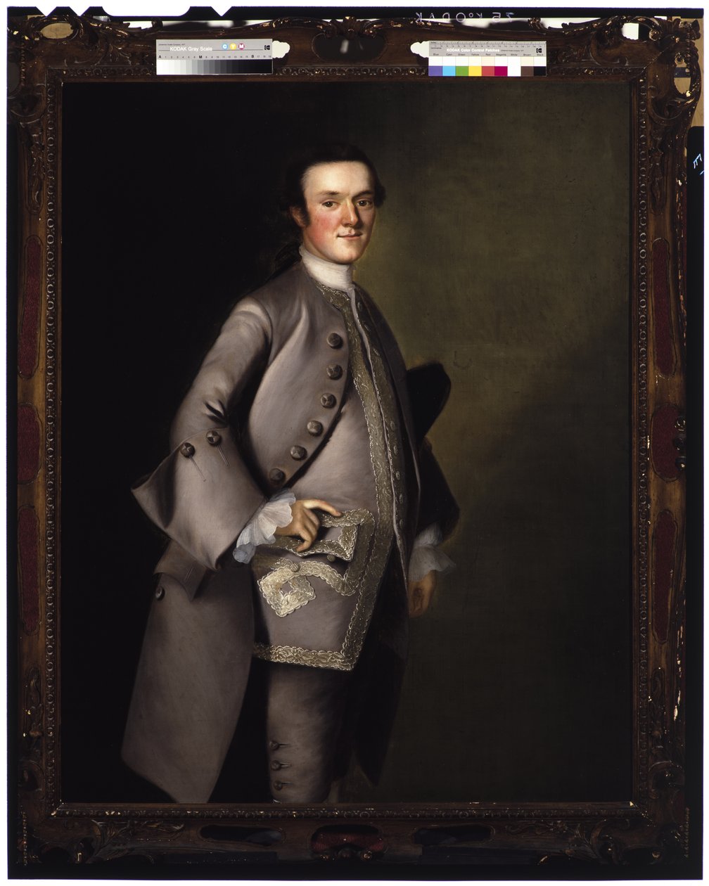 Portret Thomasa Wentwortha, 1761 autorstwa Joseph Jonathan Blackburn