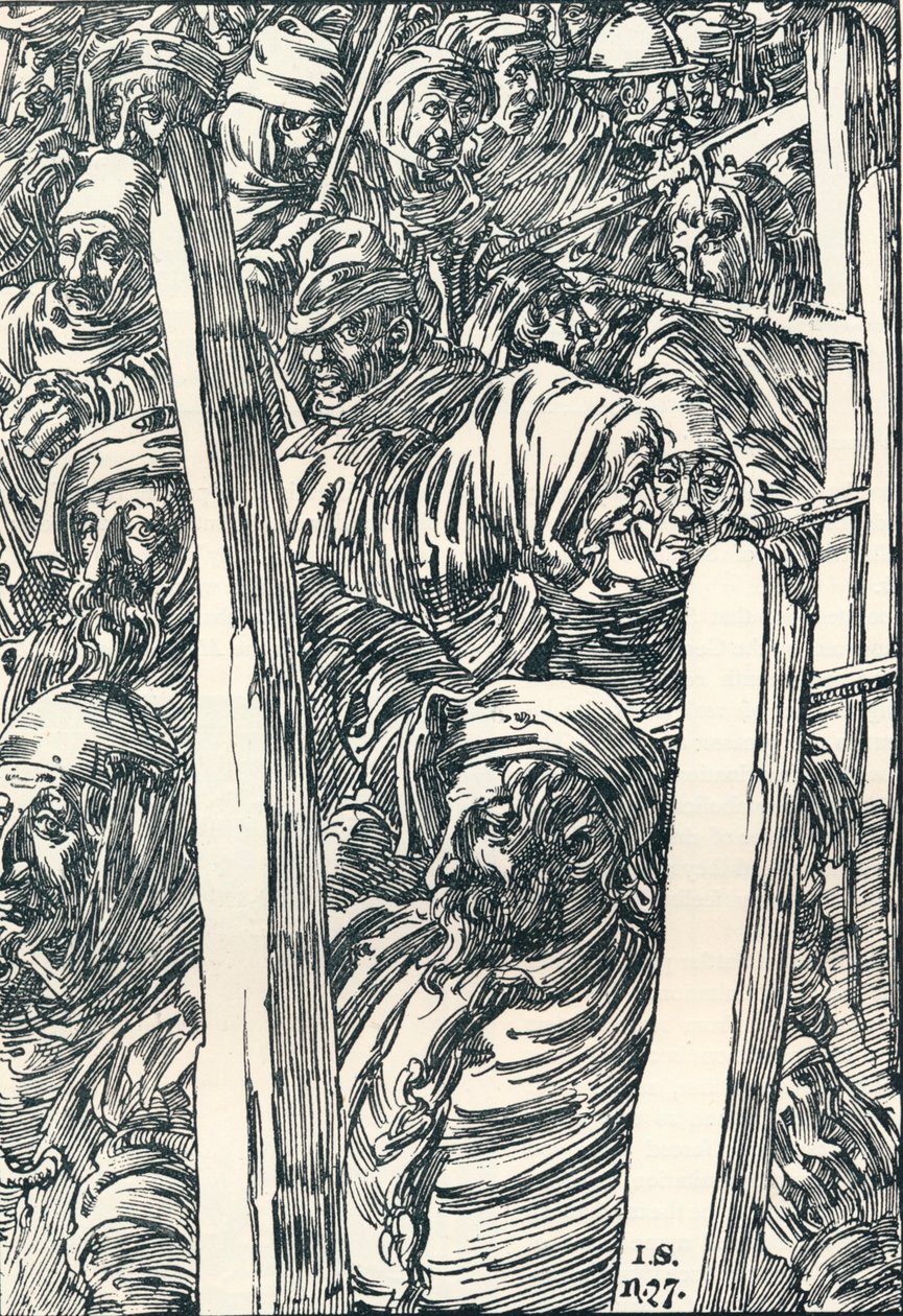 „Bunt chłopski”, ok. 1895 r. autorstwa Joseph Kaspar Sattler