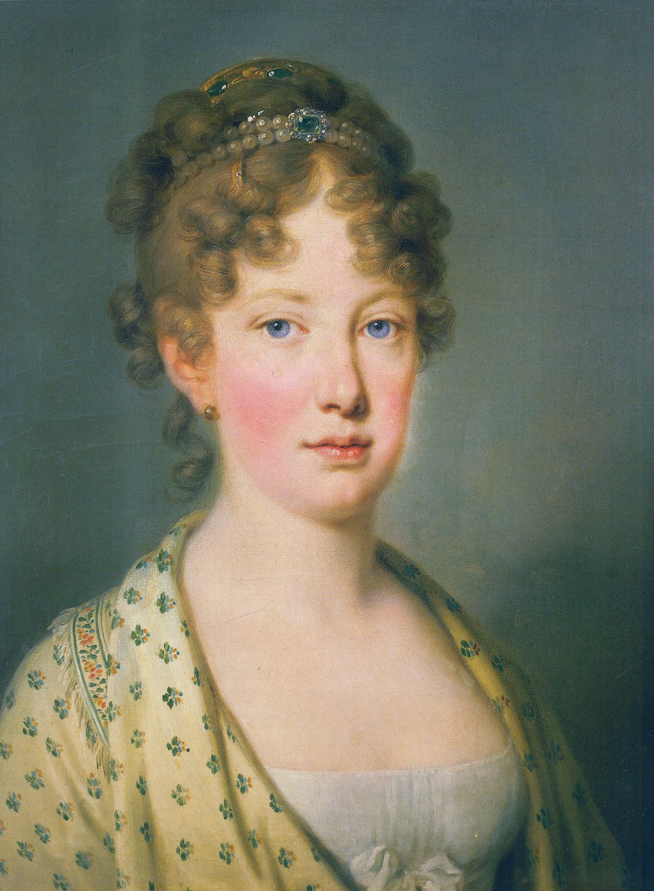 Portret Marii Leopoldyny Austriackiej autorstwa Joseph Kreutzinger