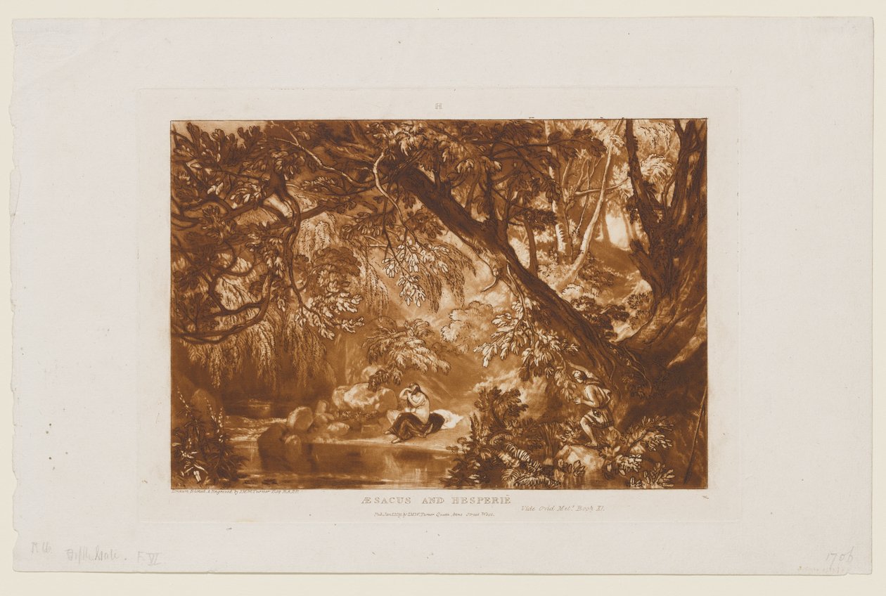 Ajsakos i Hesperia autorstwa Joseph Mallord William Turner