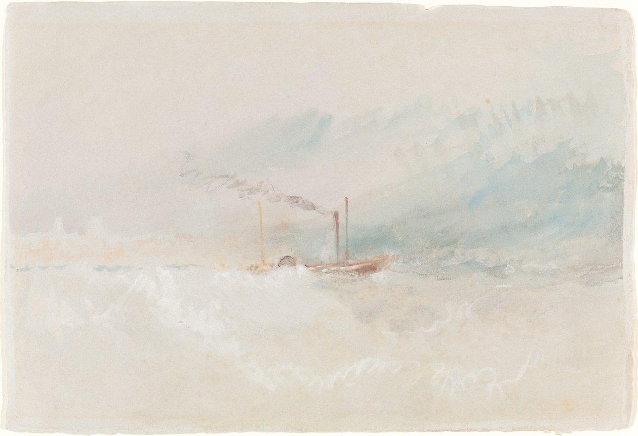 Statek pakietowy z Dover autorstwa Joseph Mallord William Turner