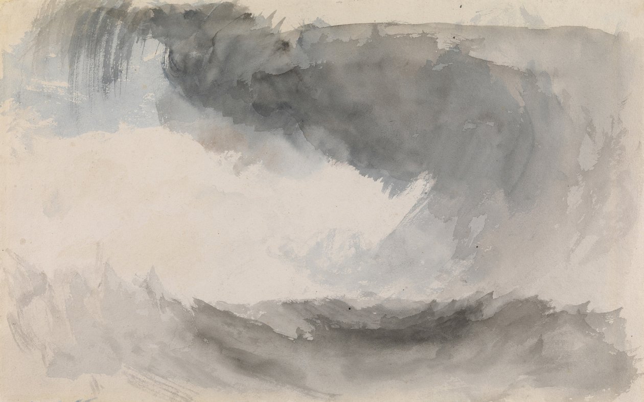 Burza na morzu autorstwa Joseph Mallord William Turner