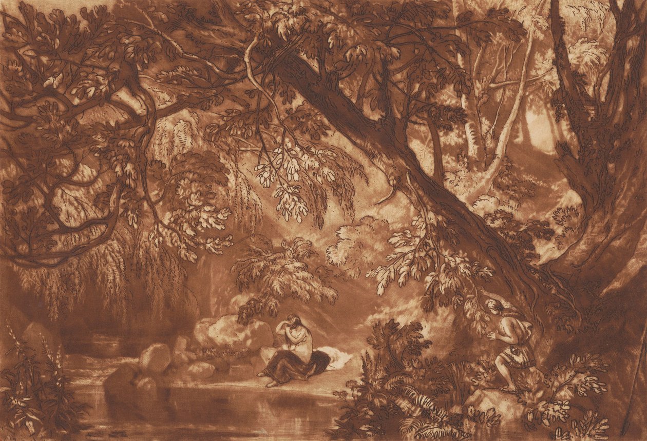 Aesacus i Hesperie autorstwa Joseph Mallord William Turner