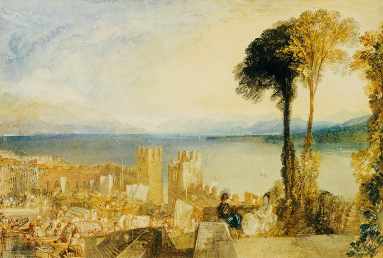 Arona, Jezioro Maggiore autorstwa Joseph Mallord William Turner