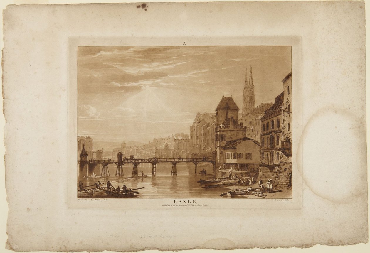Bazylea autorstwa Joseph Mallord William Turner
