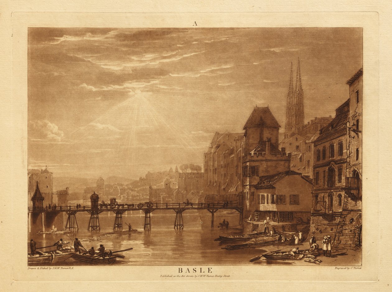 Bazylea autorstwa Joseph Mallord William Turner