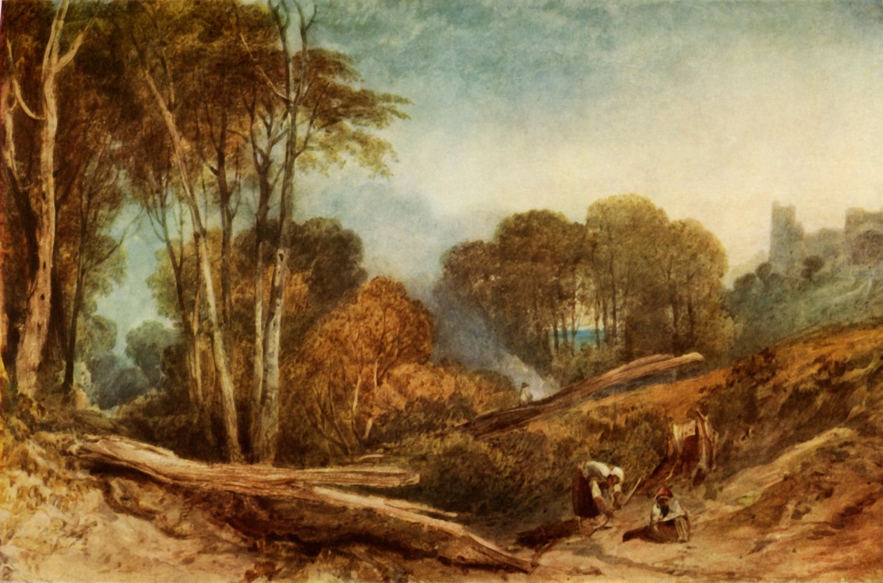 Zamek Beeston, Cheshire, c1839, 1934. USUŃ patrz 0580035323 autorstwa Joseph Mallord William Turner
