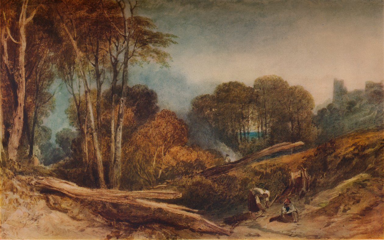 Zamek Beeston, Cheshire, c1839, 1938 autorstwa Joseph Mallord William Turner