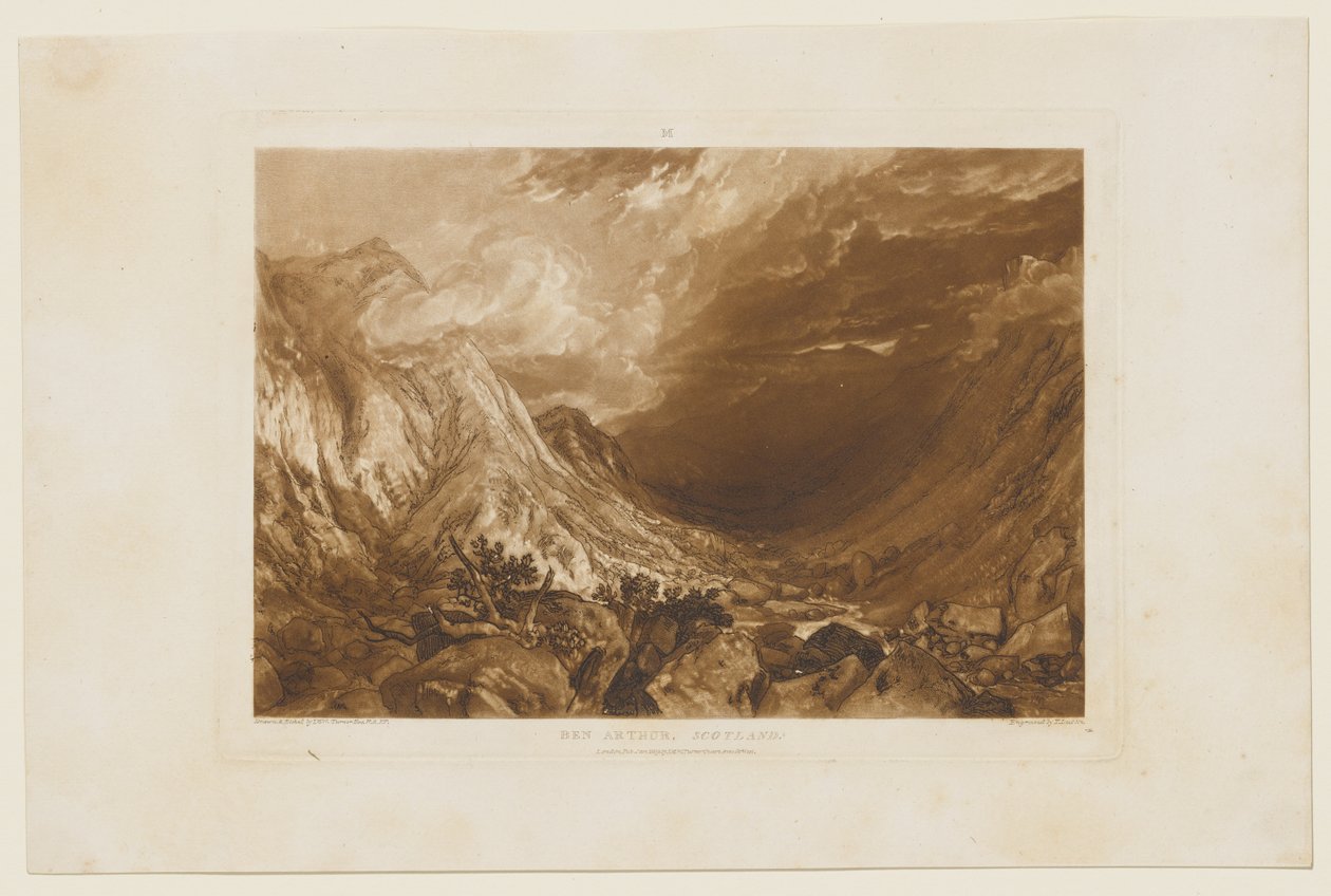 Ben Arthur autorstwa Joseph Mallord William Turner