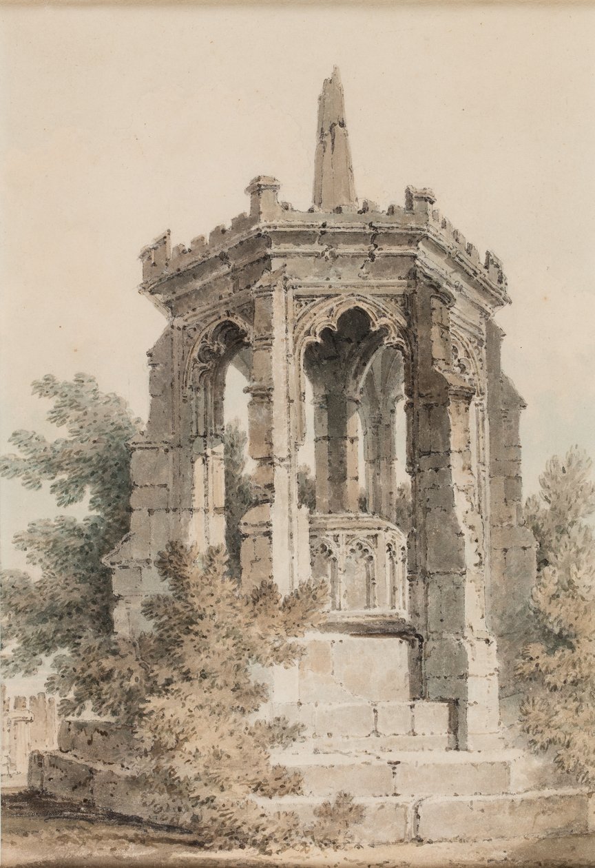 Blackfriars Cross, Hereford (pomnik) autorstwa Joseph Mallord William Turner