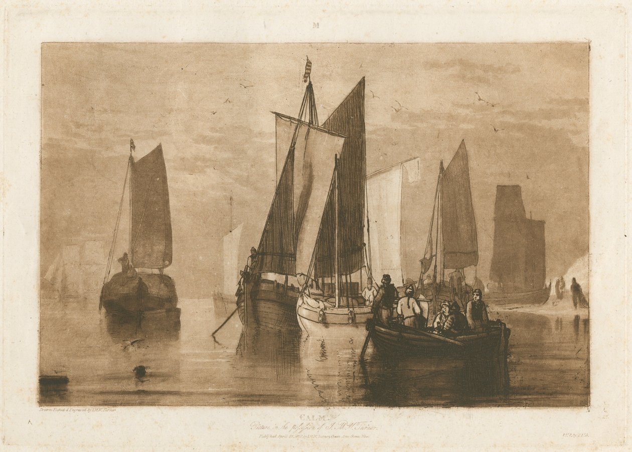Spokój autorstwa Joseph Mallord William Turner