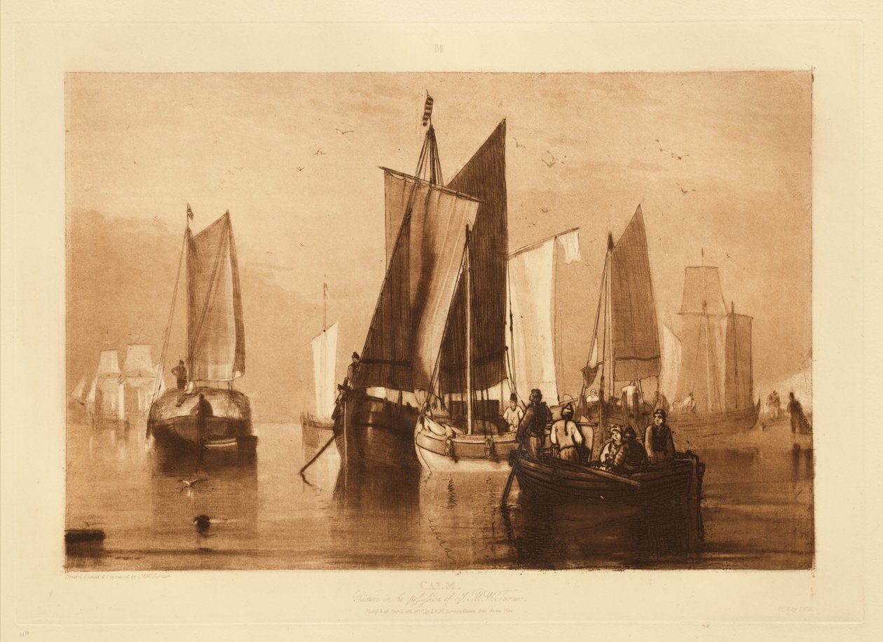 Cisza autorstwa Joseph Mallord William Turner