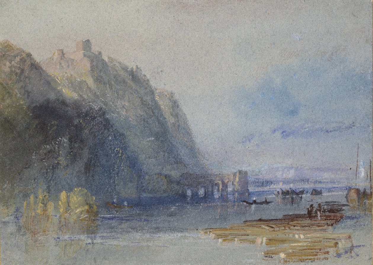 Chateau Hamelin, ok. 1830 r. autorstwa Joseph Mallord William Turner