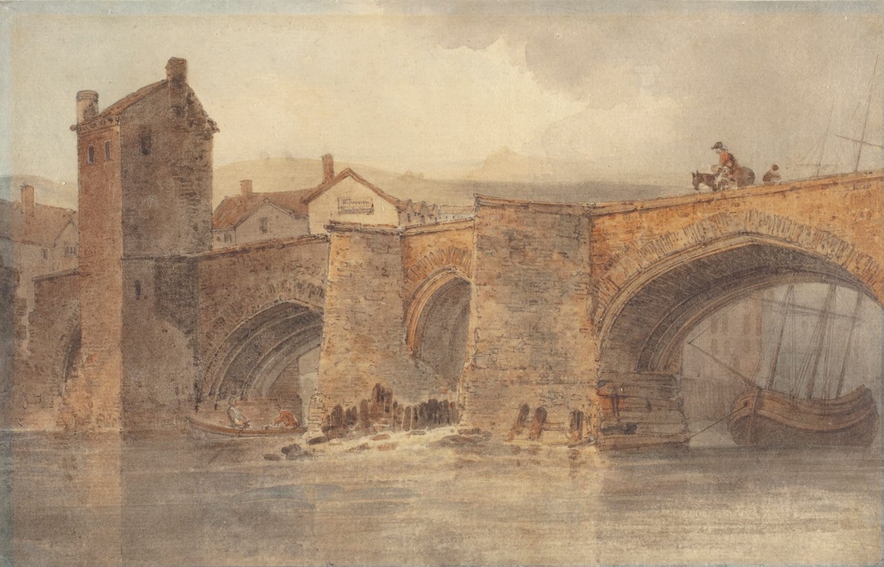 Most w Chester autorstwa Joseph Mallord William Turner