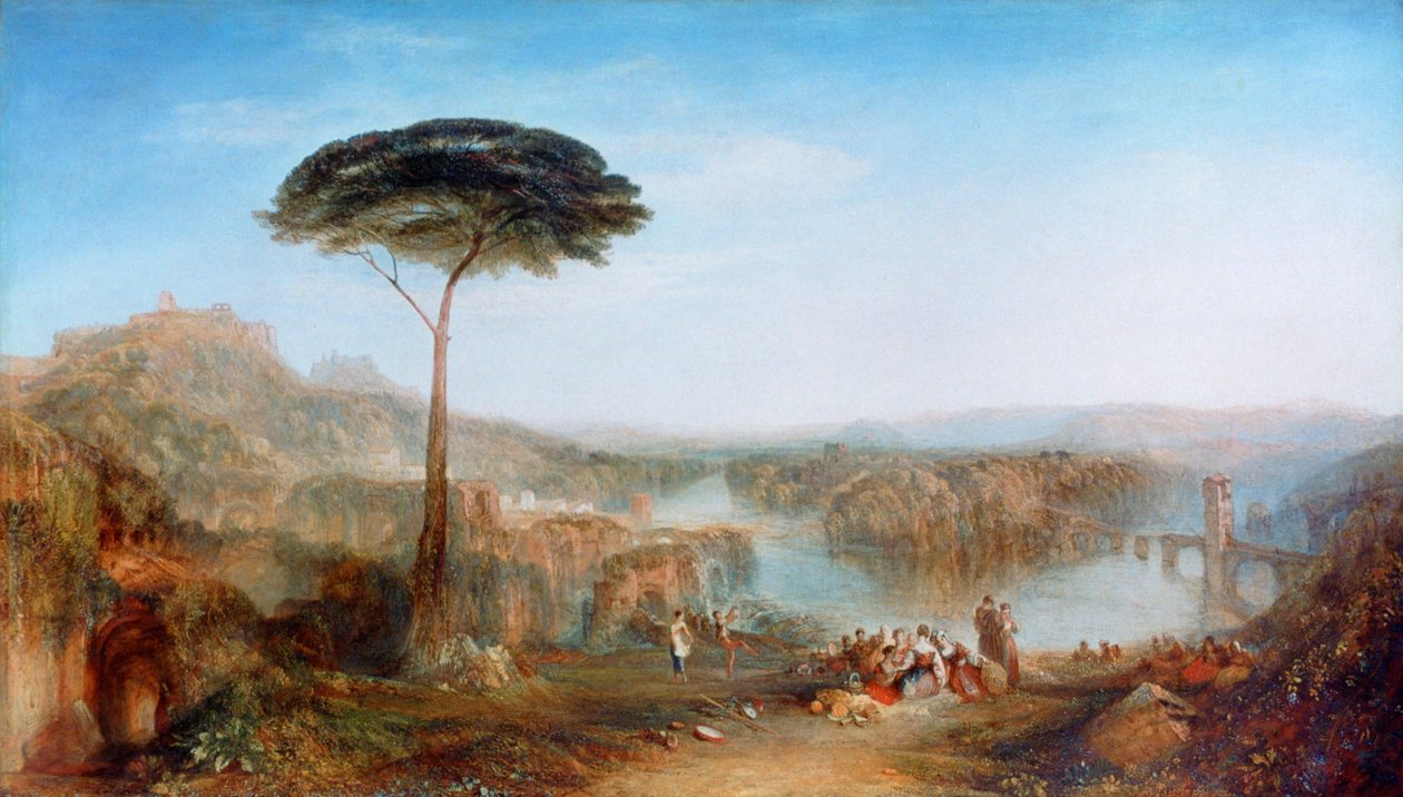 Pielgrzymka Childe Harolda, Włochy, 1832 autorstwa Joseph Mallord William Turner