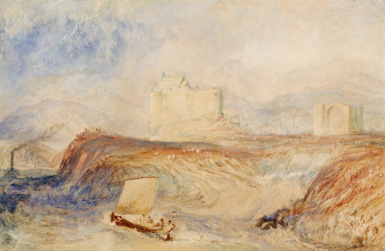 Dunstaffnage autorstwa Joseph Mallord William Turner