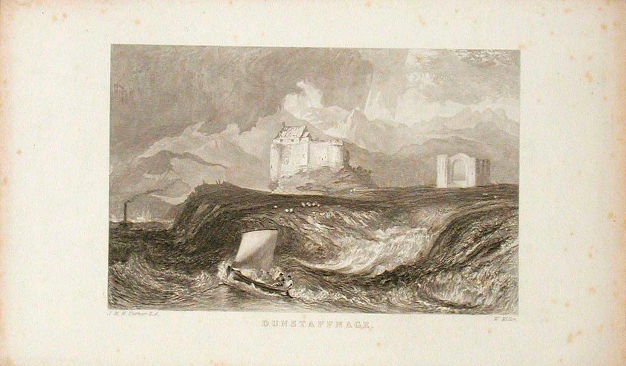 Dunstaffnage autorstwa Joseph Mallord William Turner