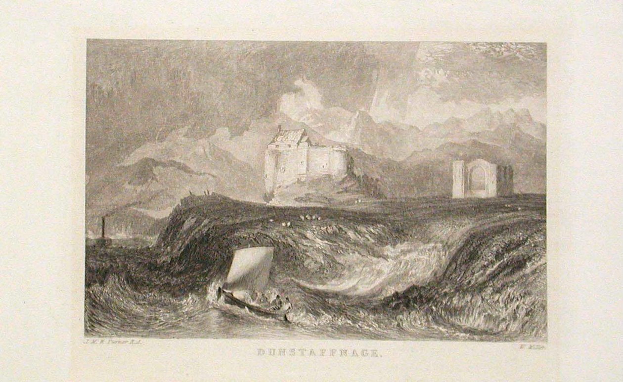 Dunstaffnage autorstwa Joseph Mallord William Turner