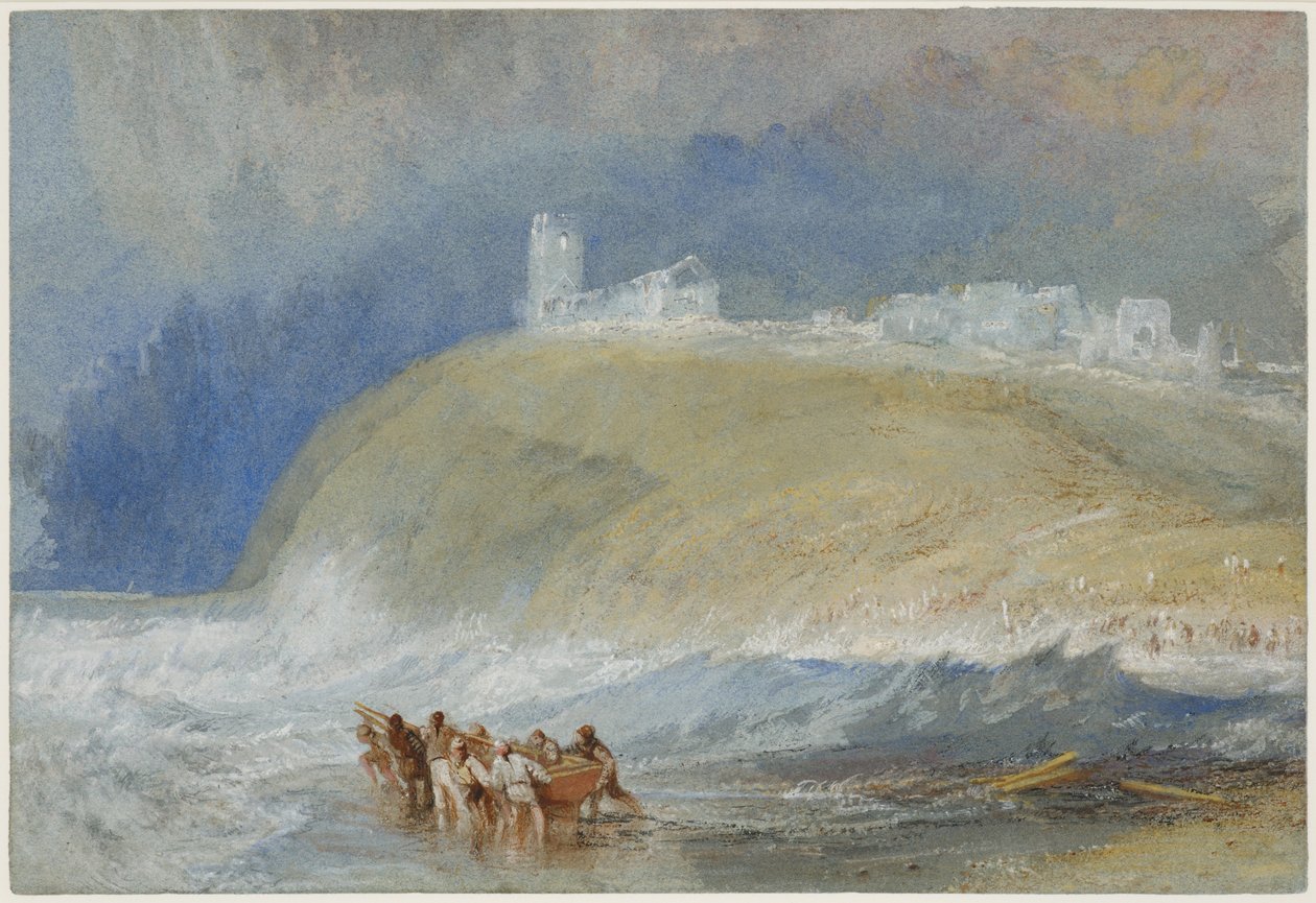 Dunwich, Suffolk, ok. 1827 (akwarela na papierze) autorstwa Joseph Mallord William Turner