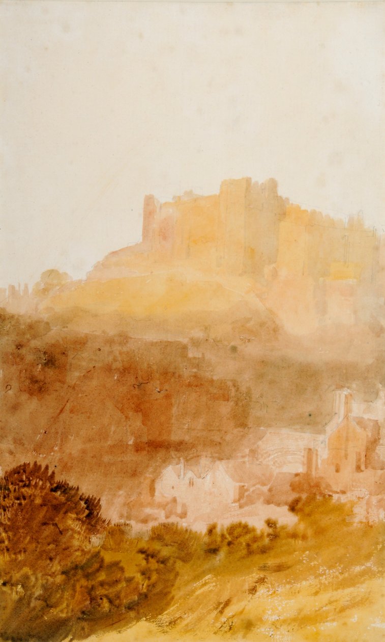 Zamek Durham autorstwa Joseph Mallord William Turner