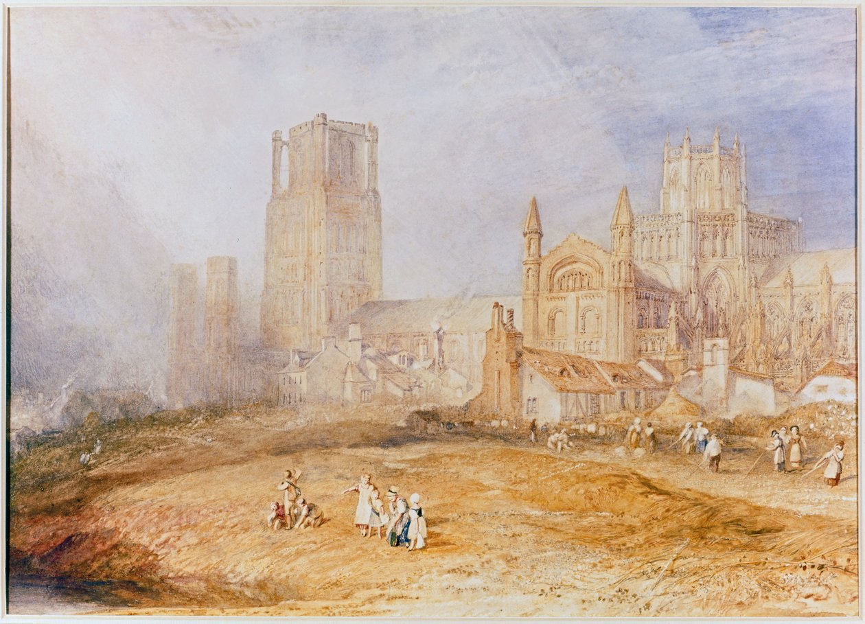 Katedra w Ely ... autorstwa Joseph Mallord William Turner