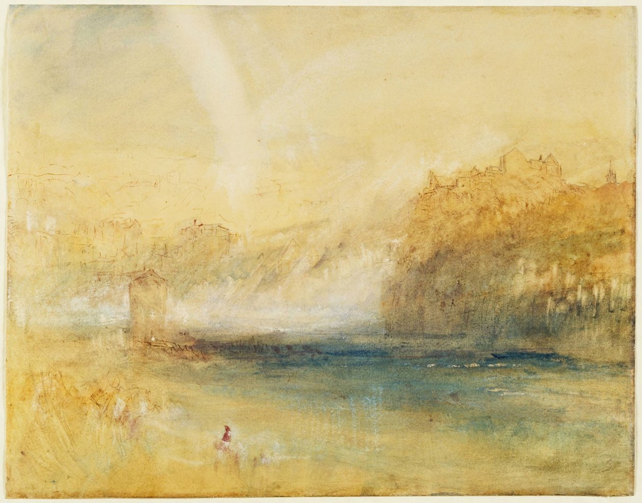 Wodospady w pobliżu Schaffhausen autorstwa Joseph Mallord William Turner