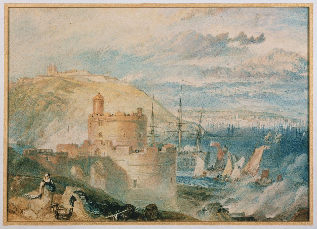 Port Falmouth, ok.1825 autorstwa Joseph Mallord William Turner