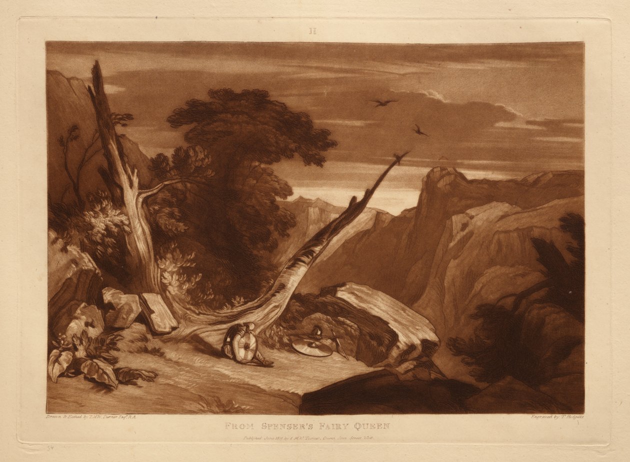 Z Królowej wróżek Spensera autorstwa Joseph Mallord William Turner