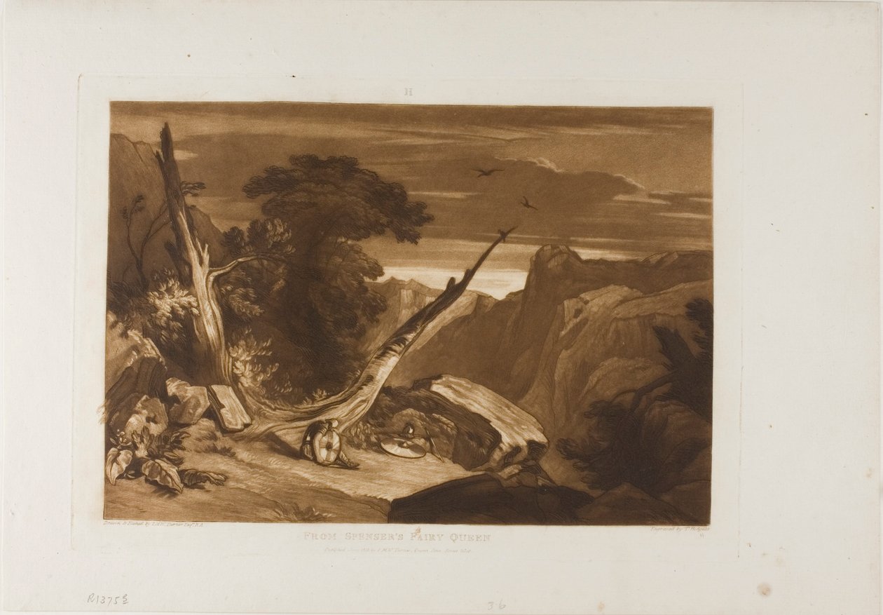 Z "Fairy Queene" Spensera autorstwa Joseph Mallord William Turner