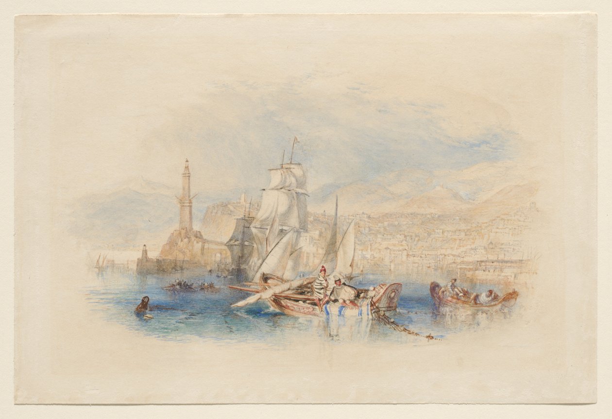 Genua autorstwa Joseph Mallord William Turner