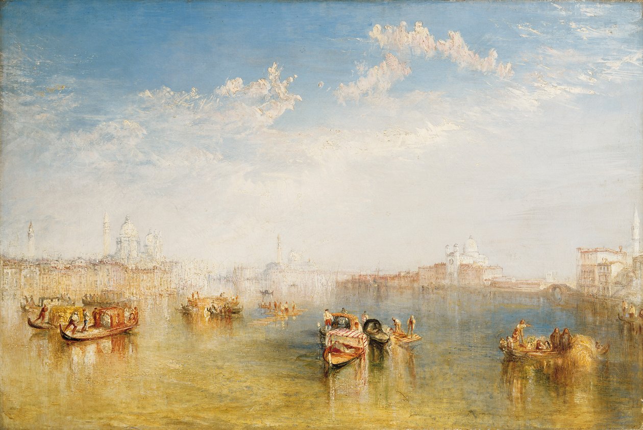 Giudecca, Kobieta Zdrowia i San Giorgio autorstwa Joseph Mallord William Turner