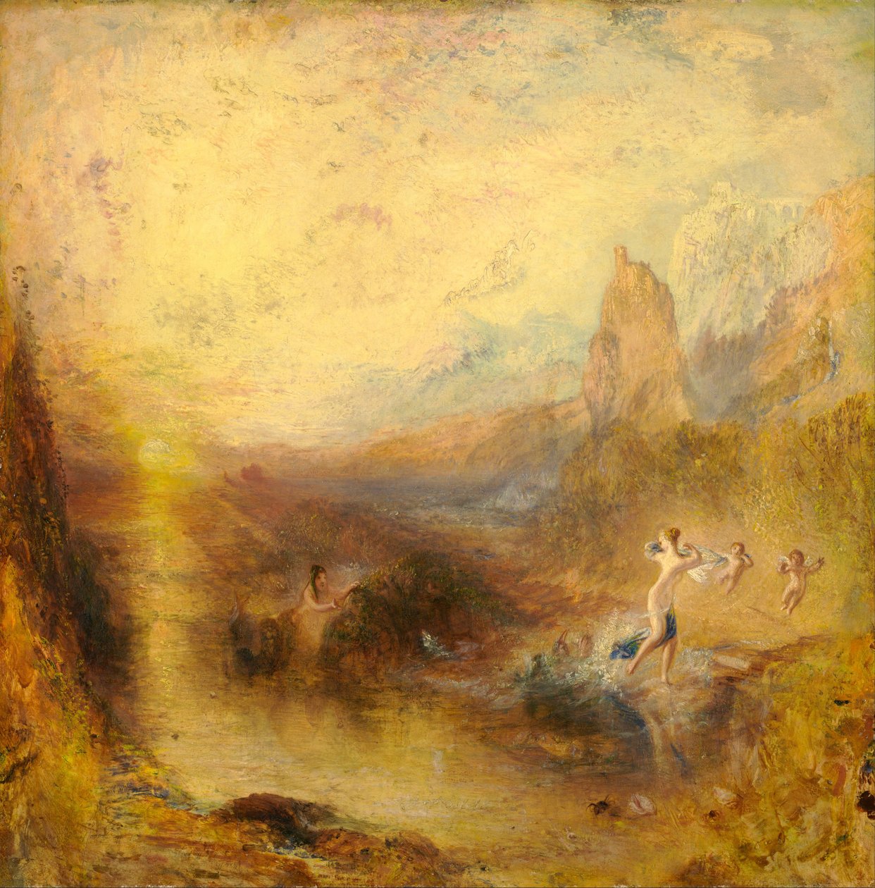 Glaukus i Scylla autorstwa Joseph Mallord William Turner