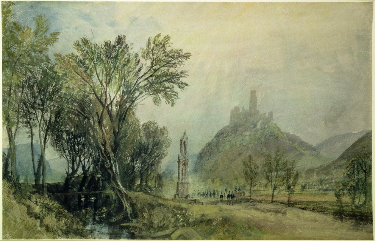 Goesberg i Hochkreuz autorstwa Joseph Mallord William Turner